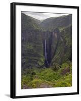 Dramatic Waterfall Near Sankaber, the Ethiopian Highlands, Ethiopia-Gavin Hellier-Framed Photographic Print