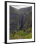 Dramatic Waterfall Near Sankaber, the Ethiopian Highlands, Ethiopia-Gavin Hellier-Framed Photographic Print