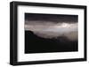 Dramatic Weather over the Grand Canyon, Yaki Point, Arizona-Greg Probst-Framed Photographic Print