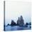 Dramatically Shaped Sea Stacks in Ocean-Micha Pawlitzki-Stretched Canvas