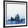 Dramatically Shaped Sea Stacks in Ocean-Micha Pawlitzki-Framed Photographic Print