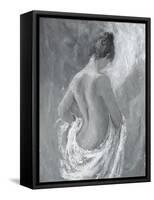 Draped Figure 1-Karen Wallis-Framed Stretched Canvas