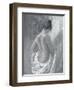 Draped Figure 1-Karen Wallis-Framed Art Print