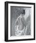 Draped Figure 1-Karen Wallis-Framed Art Print