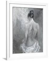 Draped Figure 2-Karen Wallis-Framed Art Print