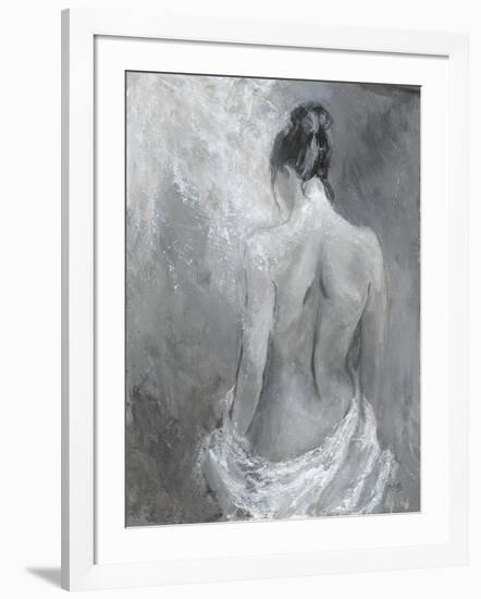 Draped Figure 2-Karen Wallis-Framed Art Print