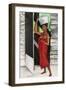 Draped in Red-Ikahl Beckford-Framed Giclee Print