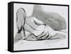 Draped Nude I-Ethan Harper-Framed Stretched Canvas