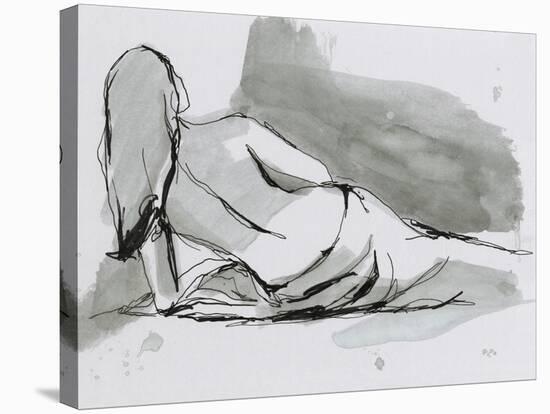 Draped Nude I-Ethan Harper-Stretched Canvas