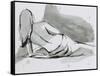 Draped Nude I-Ethan Harper-Framed Stretched Canvas