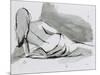 Draped Nude I-Ethan Harper-Mounted Art Print