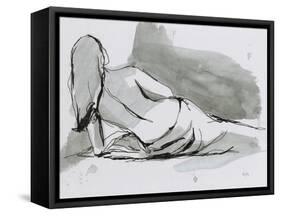 Draped Nude I-Ethan Harper-Framed Stretched Canvas