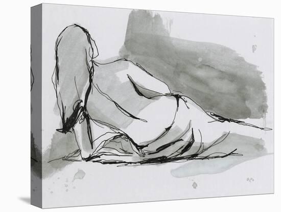 Draped Nude I-Ethan Harper-Stretched Canvas