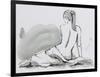 Draped Nude IV-Ethan Harper-Framed Art Print