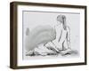 Draped Nude IV-Ethan Harper-Framed Art Print