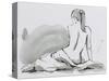 Draped Nude IV-Ethan Harper-Stretched Canvas