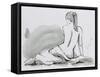 Draped Nude IV-Ethan Harper-Framed Stretched Canvas
