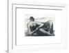 Draped Reclining Figure in a Landscape, c1973/77-Henry Spencer Moore-Framed Premium Giclee Print