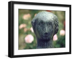 Draped Reclining Figure-Henry Moore-Framed Premium Photographic Print
