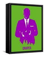 Draper Poster 1-Anna Malkin-Framed Stretched Canvas