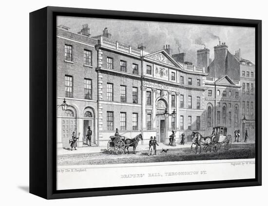 Draper's Hall-Thomas Hosmer Shepherd-Framed Stretched Canvas