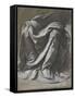 Draperie pour une figure assise-Leonardo da Vinci-Framed Stretched Canvas