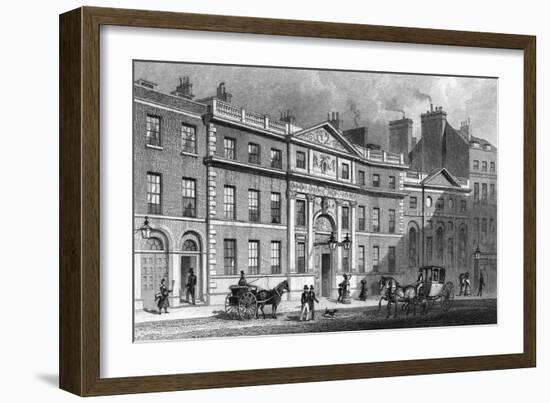 Drapers Hall-Thomas H Shepherd-Framed Art Print