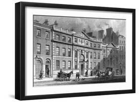 Drapers Hall-Thomas H Shepherd-Framed Art Print