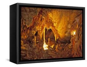 Drapery Room, Mammoth Cave National Park, Kentucky, USA-Adam Jones-Framed Stretched Canvas