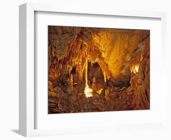 Drapery Room, Mammoth Cave National Park, Kentucky, USA-Adam Jones-Framed Photographic Print
