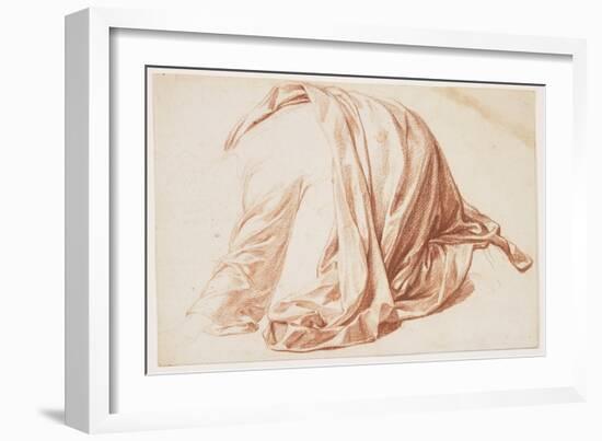 Drapery Study, 1711-Bernard Picart-Framed Giclee Print