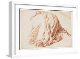 Drapery Study, 1711-Bernard Picart-Framed Giclee Print