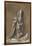 Drapery Study for a Kneeling Figure-Leonardo da Vinci-Framed Giclee Print