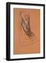 Drapery Study-Edward John Poynter-Framed Premium Giclee Print