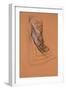 Drapery Study-Edward John Poynter-Framed Premium Giclee Print