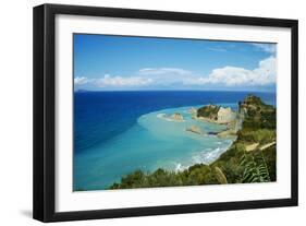 Drastis Cape Near Sidari Village. Corfu, Ionian Islands, Greek Islands, Greece, Europe-Tuul-Framed Photographic Print