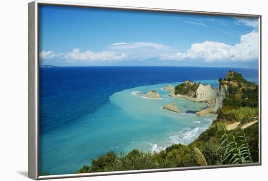 Drastis Cape Near Sidari Village. Corfu, Ionian Islands, Greek Islands, Greece, Europe-Tuul-Framed Photographic Print