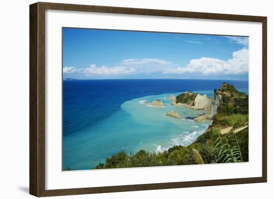 Drastis Cape Near Sidari Village. Corfu, Ionian Islands, Greek Islands, Greece, Europe-Tuul-Framed Photographic Print