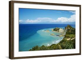 Drastis Cape Near Sidari Village. Corfu, Ionian Islands, Greek Islands, Greece, Europe-Tuul-Framed Photographic Print