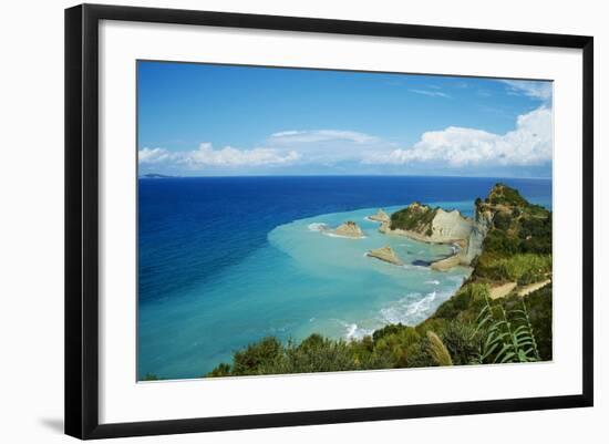 Drastis Cape Near Sidari Village. Corfu, Ionian Islands, Greek Islands, Greece, Europe-Tuul-Framed Photographic Print