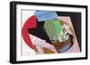 Draughtboard and Playing Cards-Juan Gris-Framed Premium Giclee Print