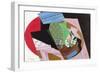 Draughtboard and Playing Cards-Juan Gris-Framed Premium Giclee Print