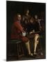 Draughts Players, Checkers-Michael Sweerts-Mounted Art Print