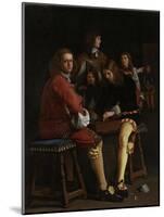 Draughts Players, Checkers-Michael Sweerts-Mounted Art Print