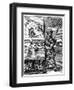 Draughtsman, 16th Century-Jost Amman-Framed Giclee Print