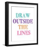 Draw 1-Kimberly Allen-Framed Art Print