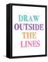 Draw 1-Kimberly Allen-Framed Stretched Canvas