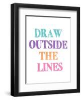 Draw 1-Kimberly Allen-Framed Art Print