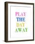 Draw 3-Kimberly Allen-Framed Art Print