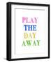 Draw 3-Kimberly Allen-Framed Art Print